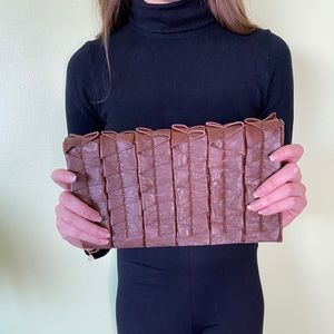 Brown Clutch